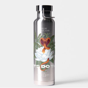 Bouteille D'eau "Faisons ça" Cobra - Le Lotus Blanc
