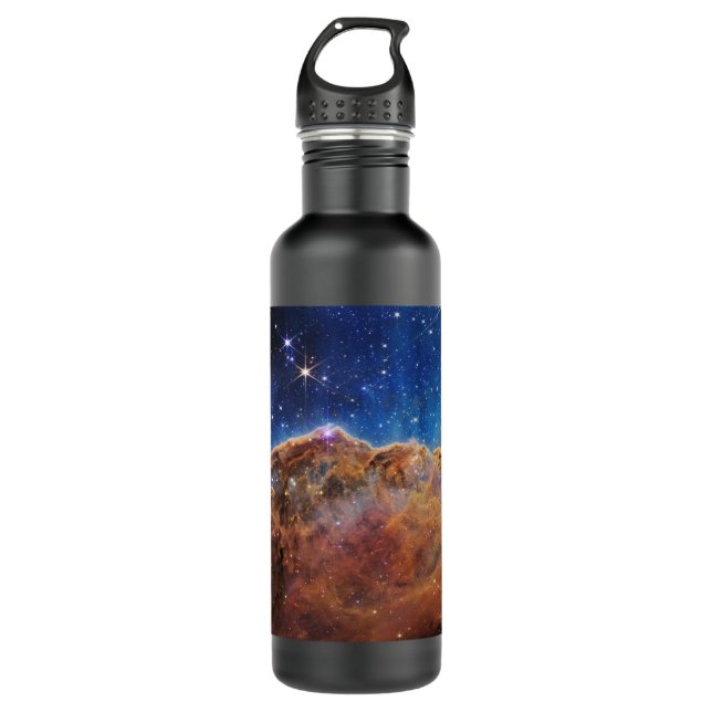 Bouteille D'eau Falaises cosmiques Carina Nebula Space Webb Telesc (Devant)