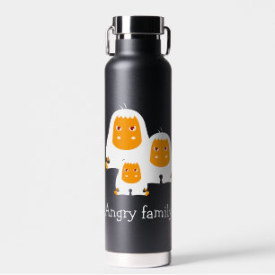 Bouteille D'eau Famille en colère Singes design T-Shirt Bain Mat