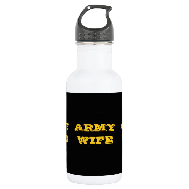 Bouteille D'eau Femme de l'armée (Devant)
