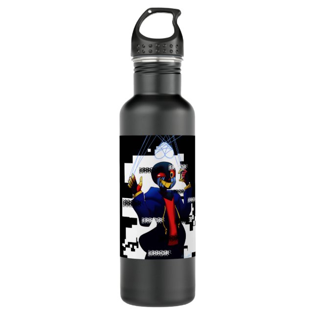 Bouteille D'eau Femme Hommes Asgore Cadeaux Sous-Conte Ventilateur (Devant)