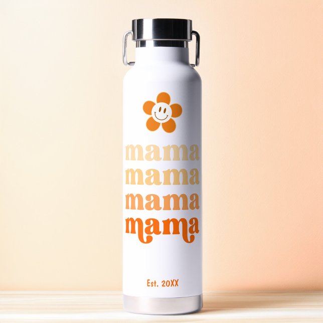 Bouteille D'eau Fête des Mères Stylish Cute Daisy Mama (Mother's Day Stylish Cute Daisy Mama Water Bottle)