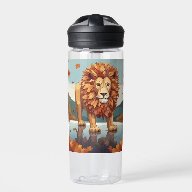 Bouteille D'eau Feuilles d'automne Lion mâle (Extérieur)