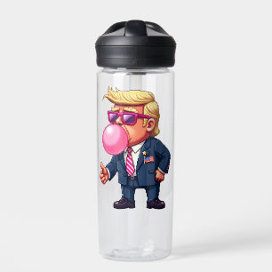 Bouteille D'eau Fière Maga Trump Pixel Jour d'investiture du prési