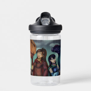 Bouteille D'eau Filles avec des dinosaures