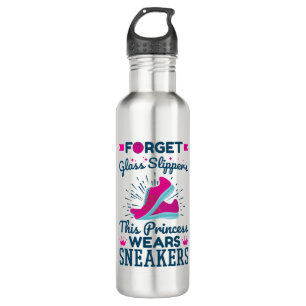 Bouteille D'eau Filles De Basket Cette Princesse Porte Des Baskets