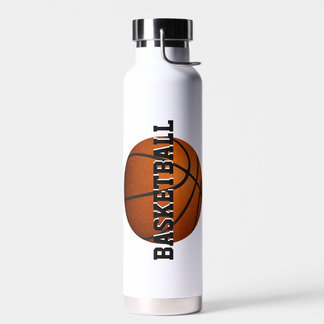 Bouteille D'eau Filles personnalisées garçons basket-ball (Gauche)