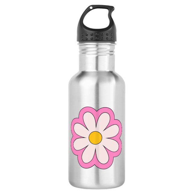 Bouteille D'eau Fleur (Devant)