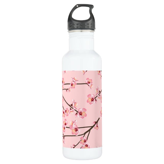 Bouteille D'eau Fleur de cerise (Devant)