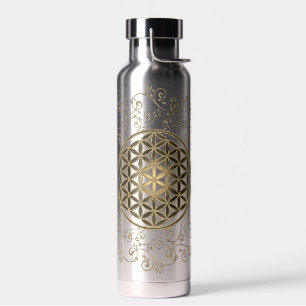 Bouteille D'eau Fleur de Vie - Ornements Vintage Mandala 2