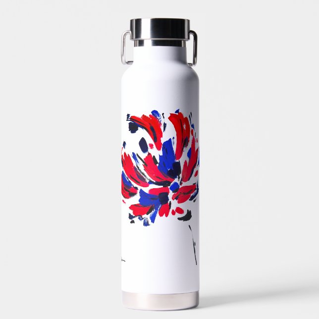 Bouteille D'eau Fleur éclatée (Avant)