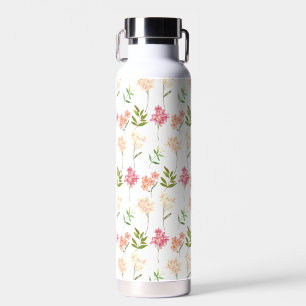 Bouteille D'eau Fleurs de cottage traditionnel motif douillet