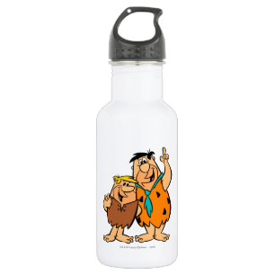 Bouteille D'eau Flintstone de blocaille et de Fred de prise de bec