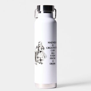 Bouteille D'eau Folie & Créativité Peuvent Tous Provenir D'Un Verr
