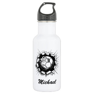Bouteille D'eau Football de balle de soccer tendance Personnalisé