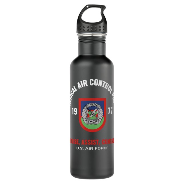 Bouteille D'eau Force aérienne TACP T Shirt (Devant)
