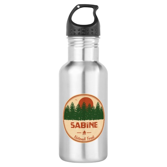 Bouteille D'eau Forêt nationale de Sabine (Devant)