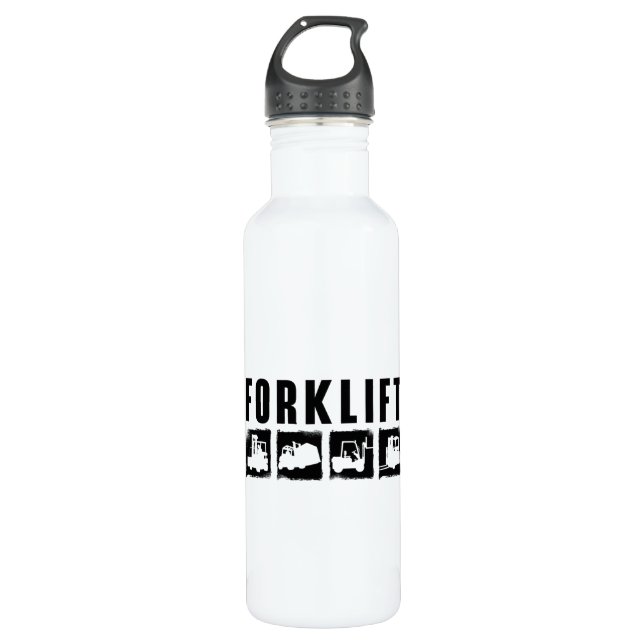 Bouteille D'eau Forklift Quota Forclift Operator Driver Worker (Devant)