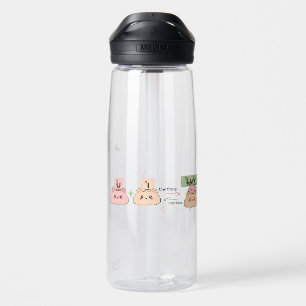 Bouteille d'eau Formules de l'amour
