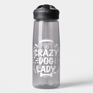 Bouteille D'eau Fou chien Lady Chien Maman