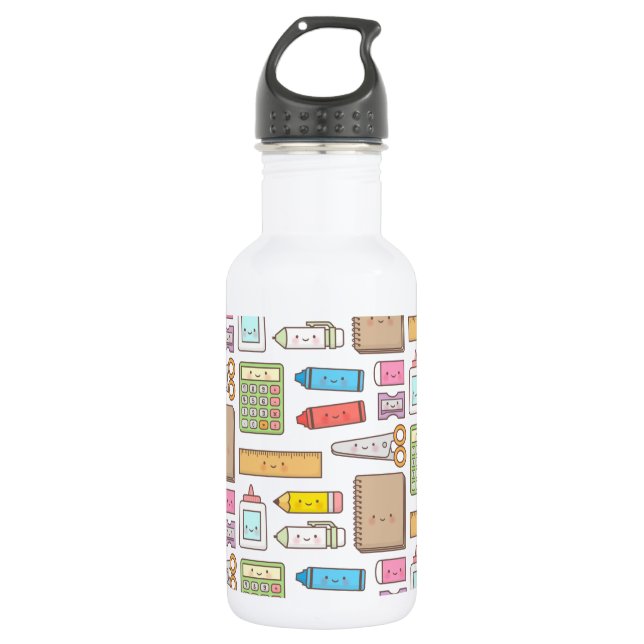Bouteille D'eau Fournitures scolaires pour enfants (Devant)