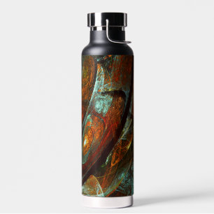 Bouteille D'eau Fractionner l'art Abstrait