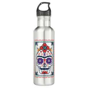 Bouteille D'eau Frida Kahlo   Calavera