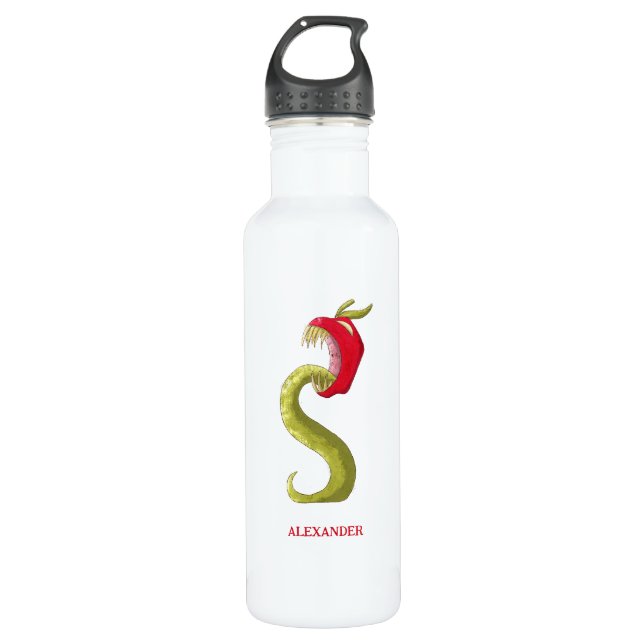 Bouteille D'eau Fruit Pomme Monster enfants (Devant)