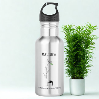 Bouteille D'eau Funny Male Gardener Water Bottle