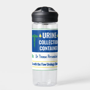 Bouteille D'eau Funny Novelty Doctor Nurse Collection d'urine pers