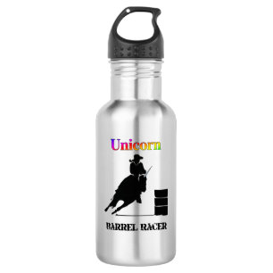 Bouteille D'eau Funny Unicorn Barrel Racer