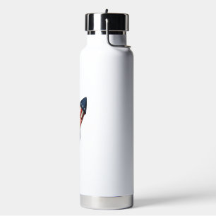 Bouteille D'eau Fusée Patriot 4 juillet Conception de feux d'artif