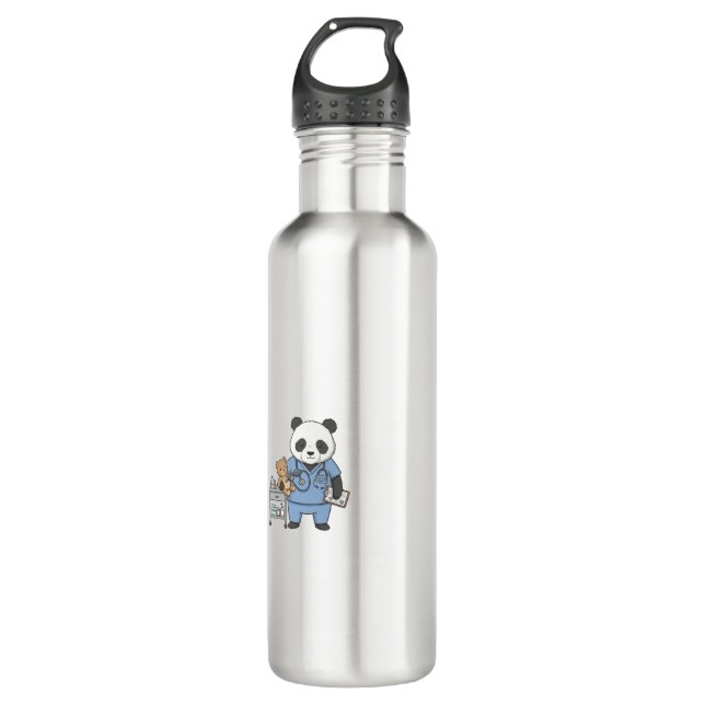 Bouteille D'eau Future RN Panda: Adorable Medical Student  (Devant)