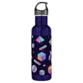 Bouteille D'eau Futuristic 3D Holographic Space Water Bottle