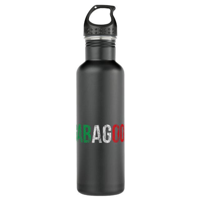 Bouteille D'eau Gabagool Capicola Meat New Jersey Italie Pride Gi (Devant)