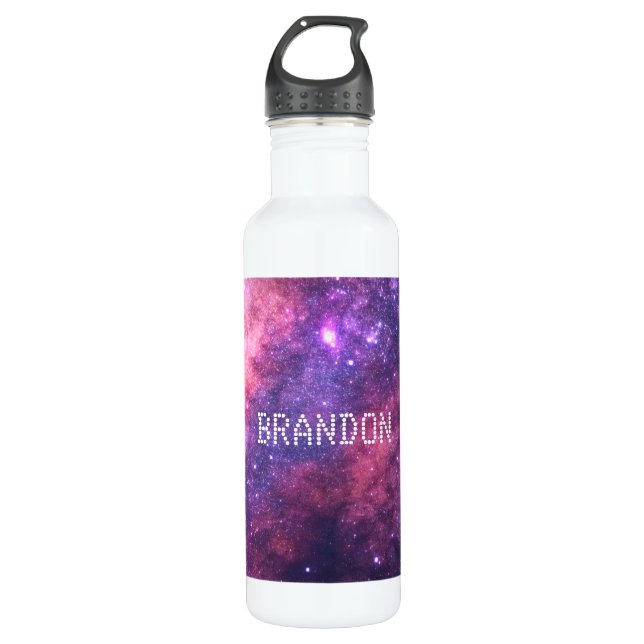 Bouteille D'eau Galaxy Space Nebula Stars Sky Universe Astronomie (Devant)