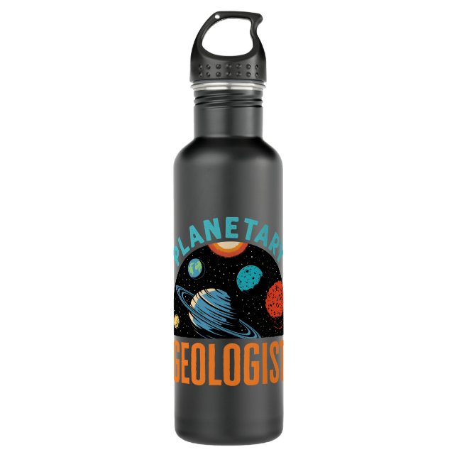 Bouteille D'eau Géologie planétaire (Devant)