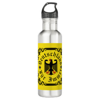 Bouteille D'eau Germany/Deutschland Forever/black eagle/iron cross