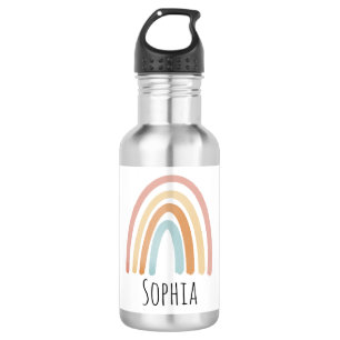 Bouteille D'eau Girls Cute Boho Rainbow School pour enfants