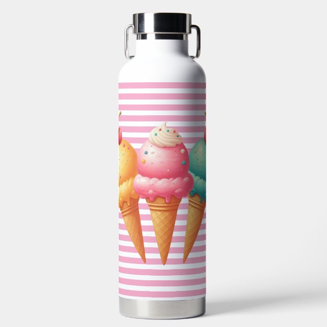 Bouteille D'eau Glace colorée (Avant)