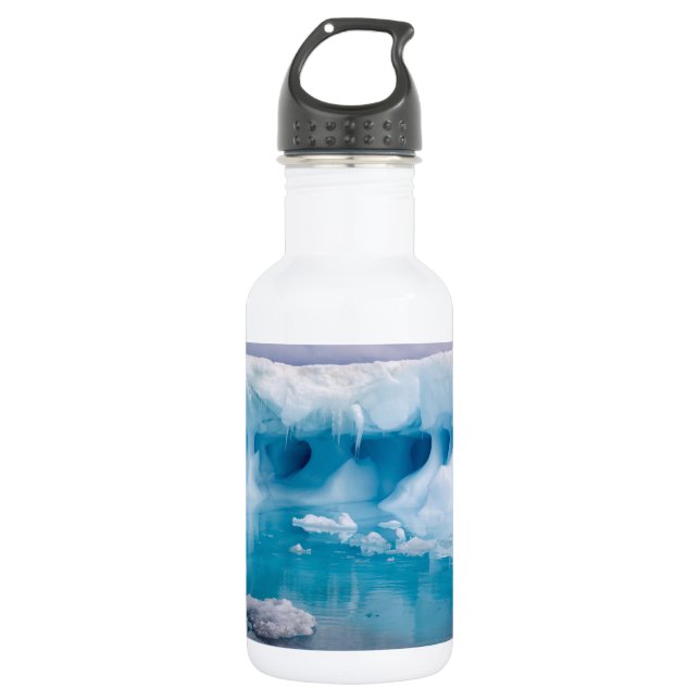 Bouteille D'eau Glace en Antarctique (Devant)