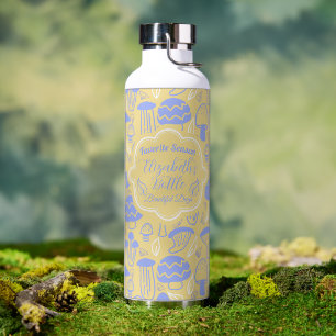 Bouteille D'eau Glacière de crème de lavande de champignons