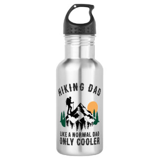 Bouteille D'eau Glacière personnalisée drôle pour papa randonneur