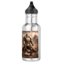 Gnome Mystic Symbols Water Bottle