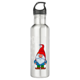 Bouteille D'eau God Jul, Swedish Tomte Gnome, Scandinavian Merry