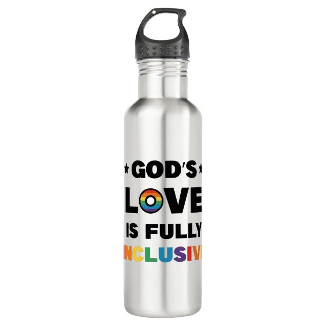 Bouteille D'eau God's Love Is (Devant)