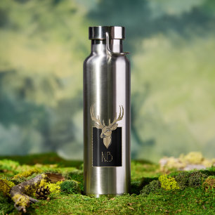 Bouteille d'eau Gold Deer Head