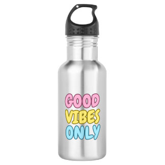 Bouteille d'eau Good Vibes Only