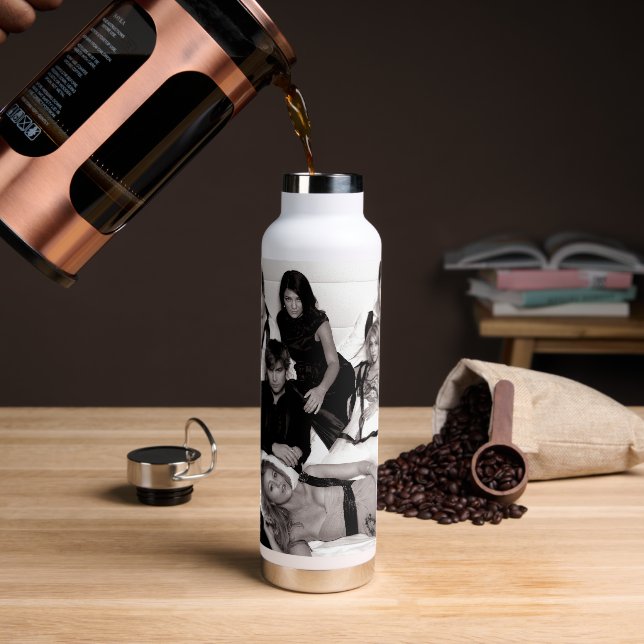 Bouteille D'eau Gossip Girl Black and White Group Graphisme (Gym)