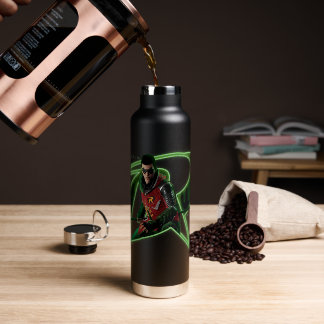 Bouteille D'eau Gotham Knights Robin en logo